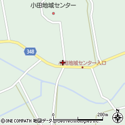 広島県東広島市河内町小田2212周辺の地図