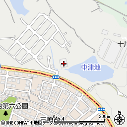 大阪府堺市中区上之588-1周辺の地図