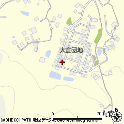 岡山県笠岡市大宜694-9周辺の地図