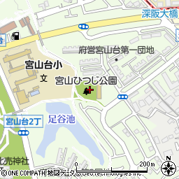 宮山ひつじ公園周辺の地図