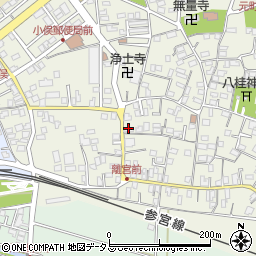 竹谷石材周辺の地図
