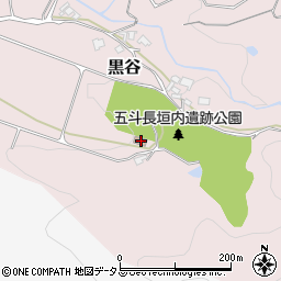 兵庫県淡路市黒谷1395-3周辺の地図