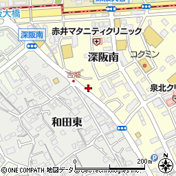 イセヅドライ　深阪店周辺の地図