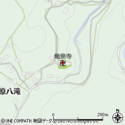 竜泉寺周辺の地図