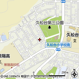ローシェ久松台周辺の地図