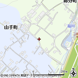 広島県福山市郷分町947周辺の地図