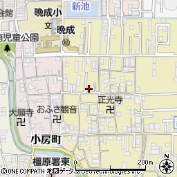 奈良県橿原市縄手町88周辺の地図