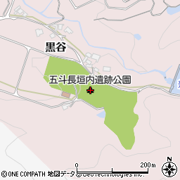 兵庫県淡路市黒谷1395-1周辺の地図