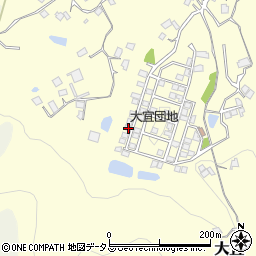 岡山県笠岡市大宜857-29周辺の地図