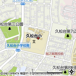 福山市立久松台小学校周辺の地図