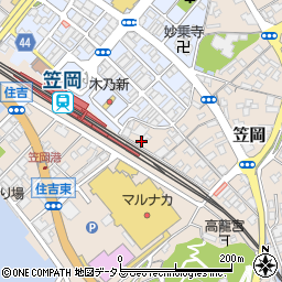 読売センター笠岡周辺の地図