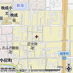 奈良県橿原市縄手町121周辺の地図