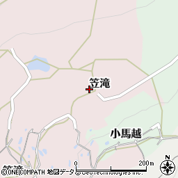 香川県小豆郡土庄町笠滝甲周辺の地図