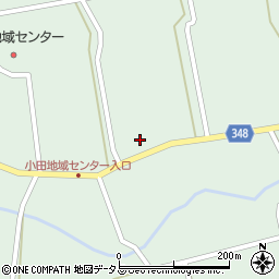 広島県東広島市河内町小田2543-1周辺の地図
