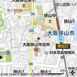 アーネットスタシオン大阪狭山周辺の地図