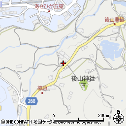 広島県広島市安佐北区安佐町後山1173周辺の地図
