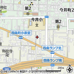 奈良県橿原市四条町796周辺の地図