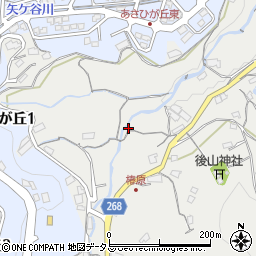 広島県広島市安佐北区安佐町後山1119周辺の地図