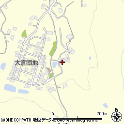 岡山県笠岡市大宜662-16周辺の地図