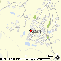 岡山県笠岡市大宜857-41周辺の地図