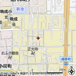 奈良県橿原市縄手町121-1周辺の地図