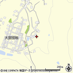 岡山県笠岡市大宜662-10周辺の地図