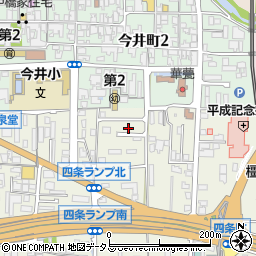 奈良県橿原市四条町810周辺の地図
