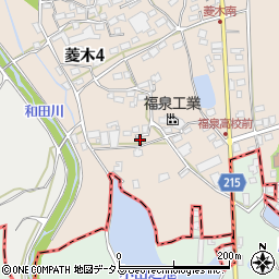 福田整骨院周辺の地図