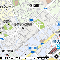 大阪府泉大津市若宮町9-6周辺の地図