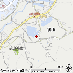 広島県広島市安佐北区安佐町後山1214周辺の地図