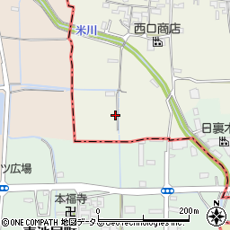 奈良県桜井市吉備123周辺の地図