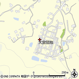 岡山県笠岡市大宜857-27周辺の地図