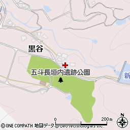 兵庫県淡路市黒谷1329周辺の地図