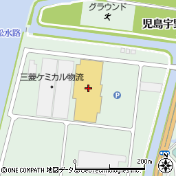 ホームプラザナフコ南倉敷店周辺の地図