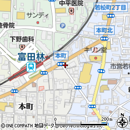 御菓子司柏屋葛城堂周辺の地図