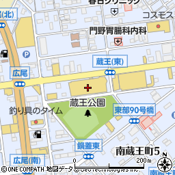 ゆめタウン　蔵王３階蔵王歯科医院周辺の地図