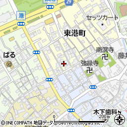 松内毛織株式会社　本社周辺の地図