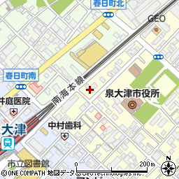 株式会社鈴乃蔵　泉大津工場周辺の地図