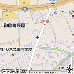 三重県伊勢市御薗町長屋690周辺の地図