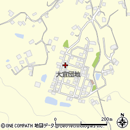 岡山県笠岡市大宜857-17周辺の地図