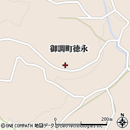 広島県尾道市御調町徳永556周辺の地図