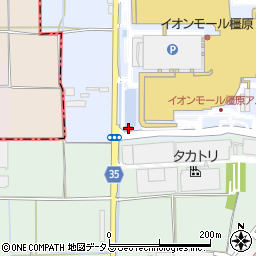 橿原警察署曲川交番周辺の地図