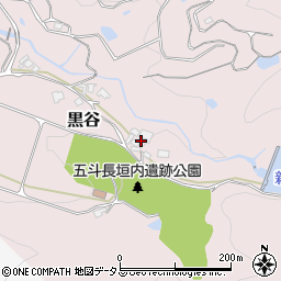 兵庫県淡路市黒谷1328周辺の地図