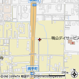 奈良県橿原市縄手町62-2周辺の地図