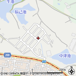 大阪府堺市中区上之1172-4周辺の地図