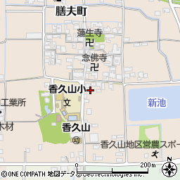 奈良県橿原市膳夫町49-2周辺の地図