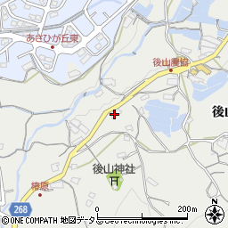 広島県広島市安佐北区安佐町後山1184周辺の地図