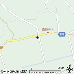 広島県東広島市河内町小田571-1周辺の地図