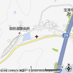 宇野津下之町線周辺の地図