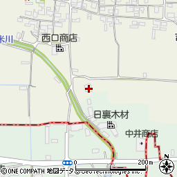 奈良県桜井市吉備99周辺の地図